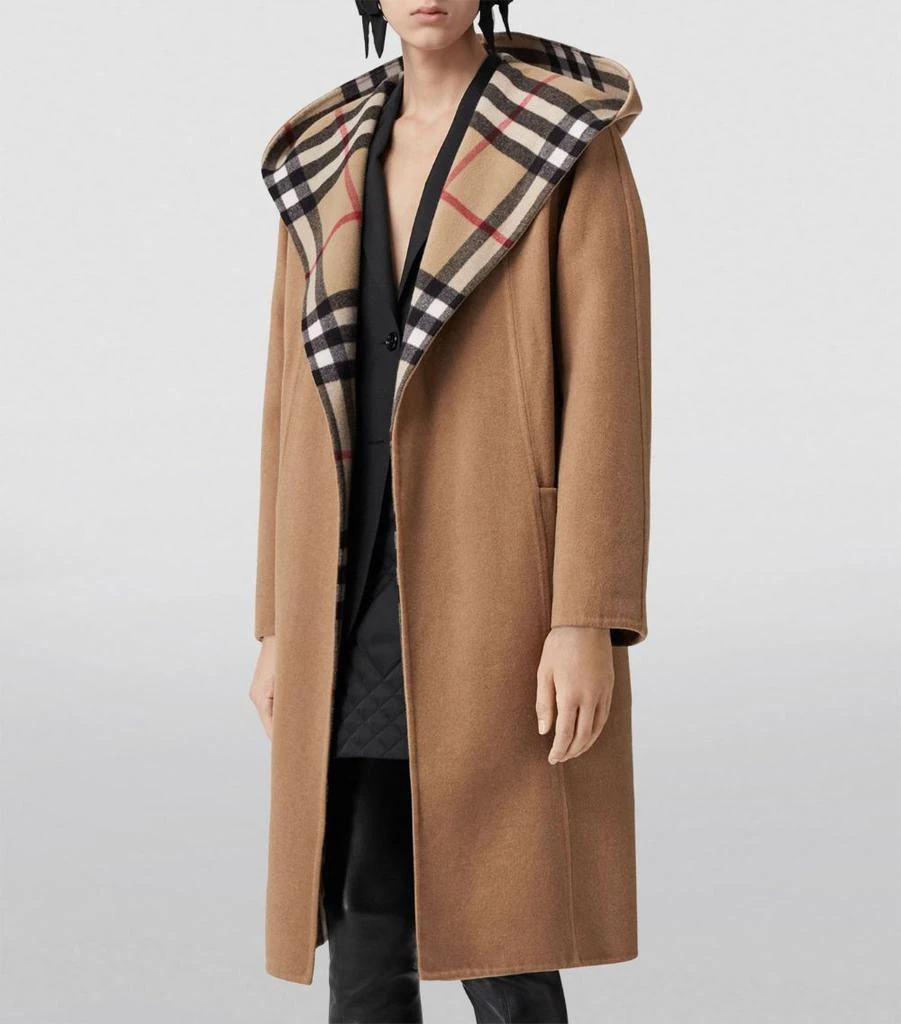 商品Burberry|Wool Wrap Coat,价格¥28062,第2张图片详细描述