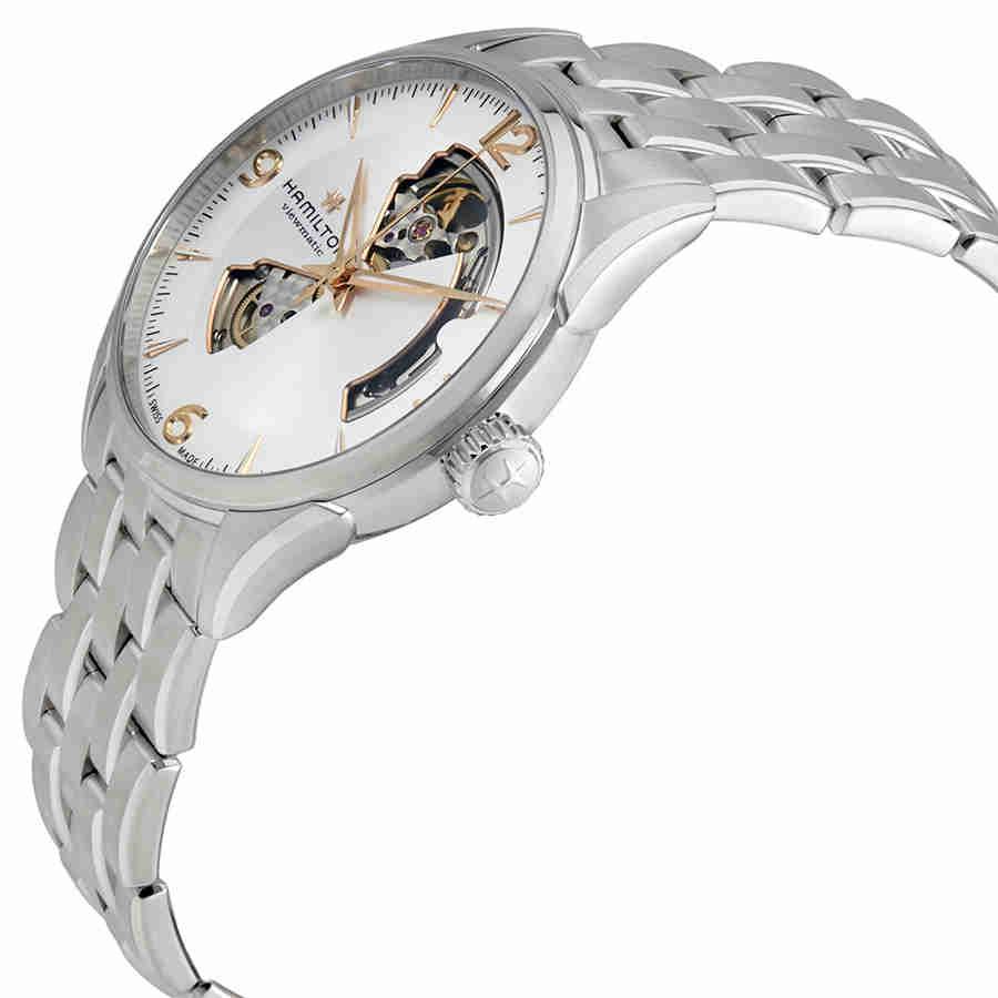 Hamilton Jazzmaster Open Heart Auto Silver Dial Mens Watch H32705151商品第2张图片规格展示