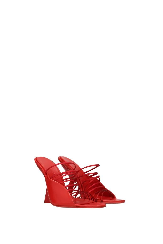 商品Salvatore Ferragamo|Sandals Leather Red Flame,价格¥5430,第2张图片详细描述
