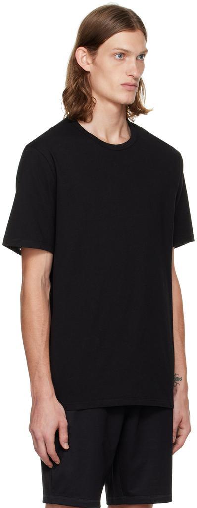 商品Vince|Black Garment Dye T-Shirt,价格¥361,第4张图片详细描述