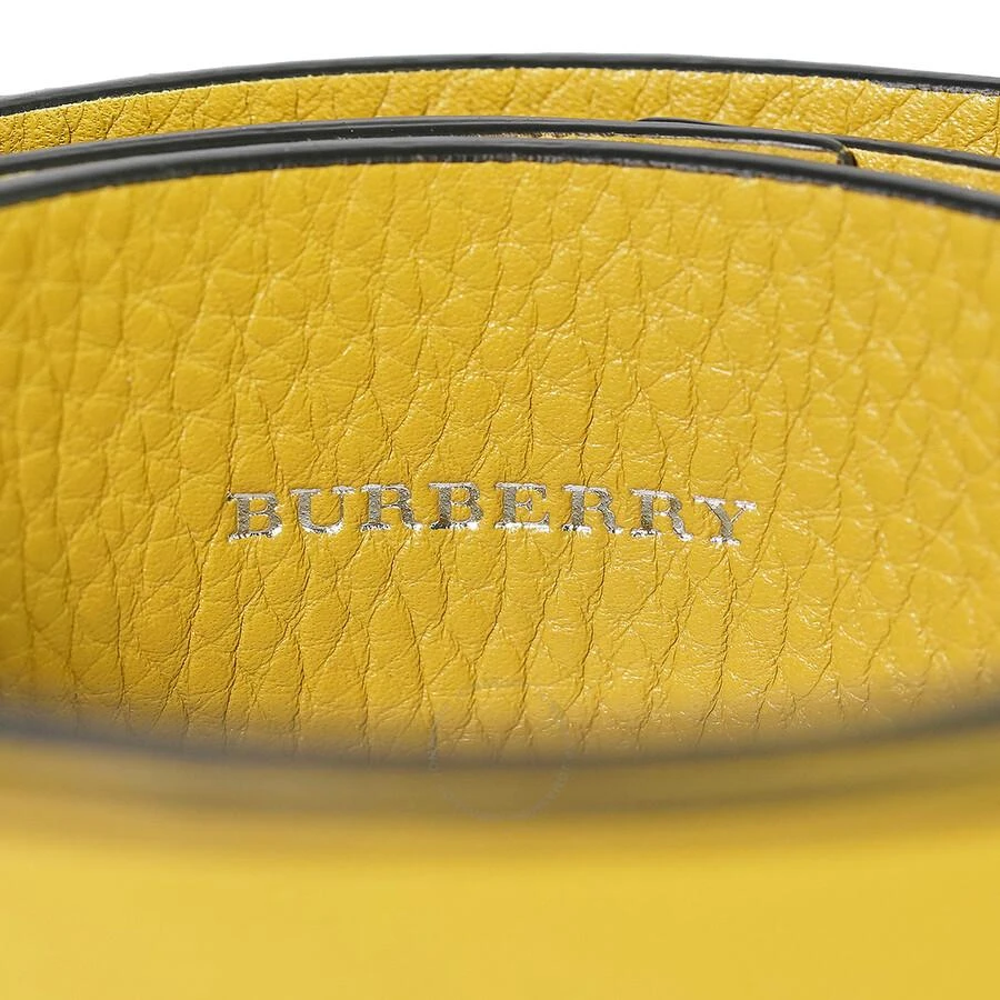 商品Burberry|The Small Ladies Belt Bag Grainy Leather Belt- Cornflower Yellow,价格¥323,第3张图片详细描述