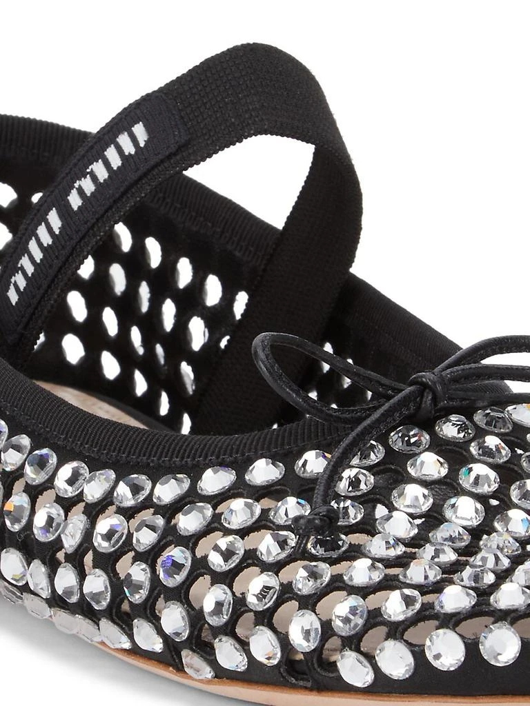 Crystal-Embellished Ballet Flats 商品