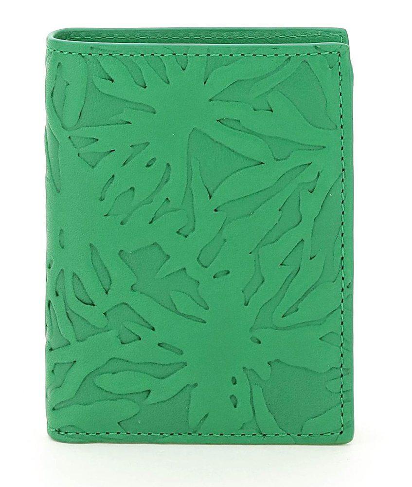 Comme des Garçons Wallet Embossed Forest Bi-Fold Wallet商品第1张图片规格展示