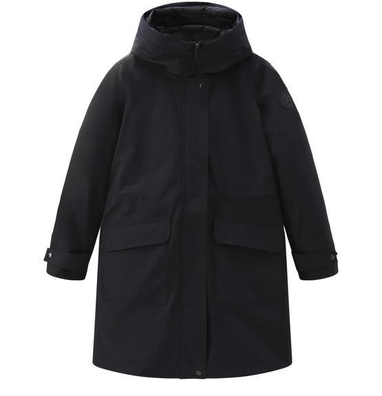 商品Woolrich|三合一长款军风派克大衣,价格¥5918,第1张图片