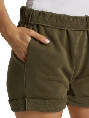 商品FRAME|Rolled-Cuff Organic Cotton Shorts,价格¥315,第4张图片详细描述