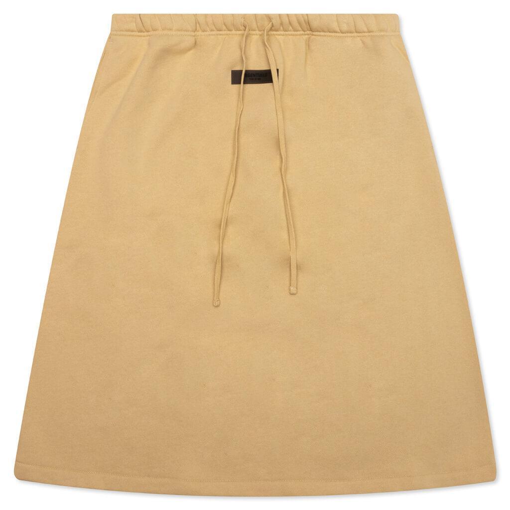 商品Essentials|Women's Midlength Skirt - Sand,价格¥749,第1张图片