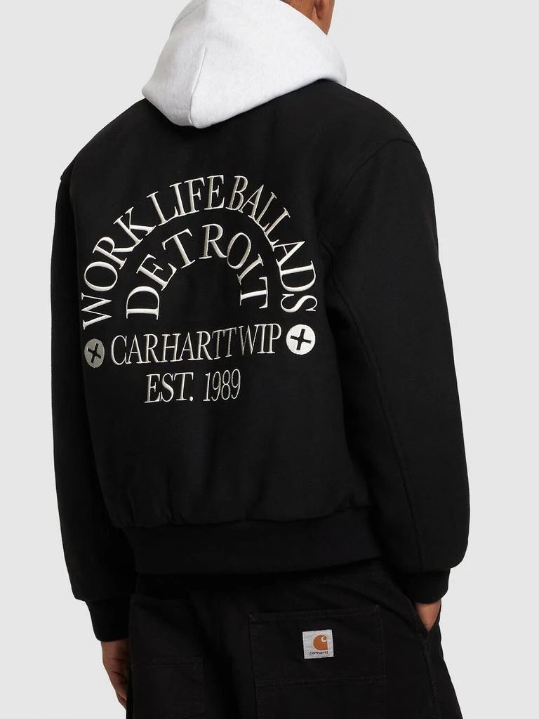 商品Carhartt WIP|Work Varsity Wool Blend Bomber,价格¥1963,第2张图片详细描述