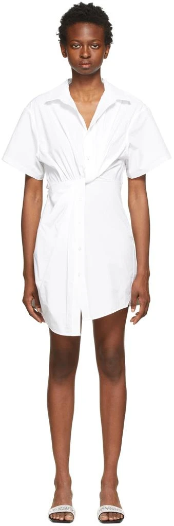 商品Alexander Wang|白色 Twisted Placket 连衣裙,价格¥4059,第1张图片