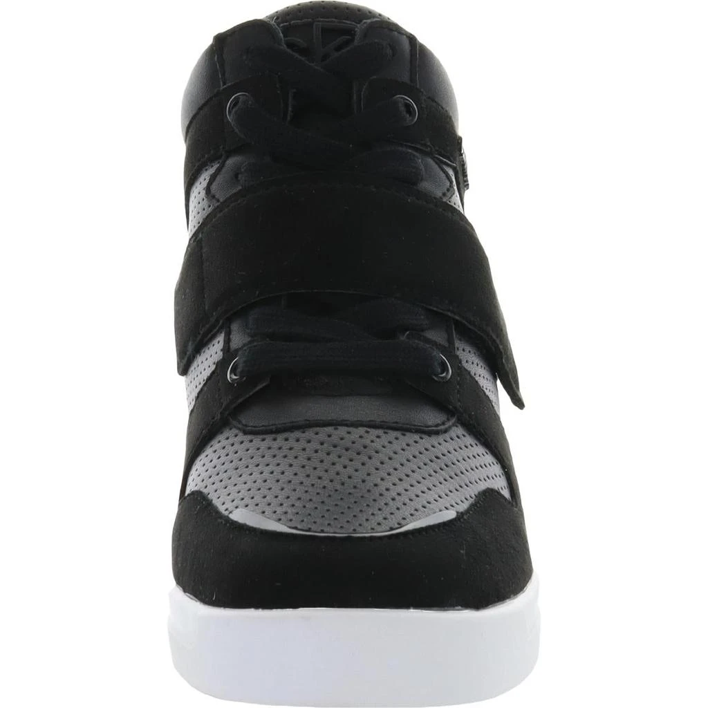 商品Calvin Klein|Calvin Klein Womens Frances Leather Lace Up Fashion Sneakers,价格¥162,第4张图片详细描述