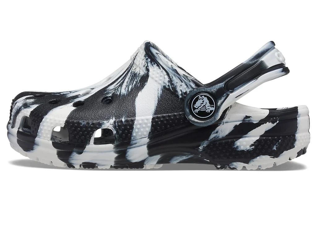 商品Crocs|Classic Marbled Tie-Dye Clog (Toddler),价格¥225,第4张图片详细描述