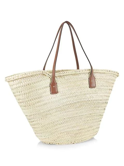 商品Tory Burch|Large Ella Straw Basket Tote,价格¥1865,第4张图片详细描述