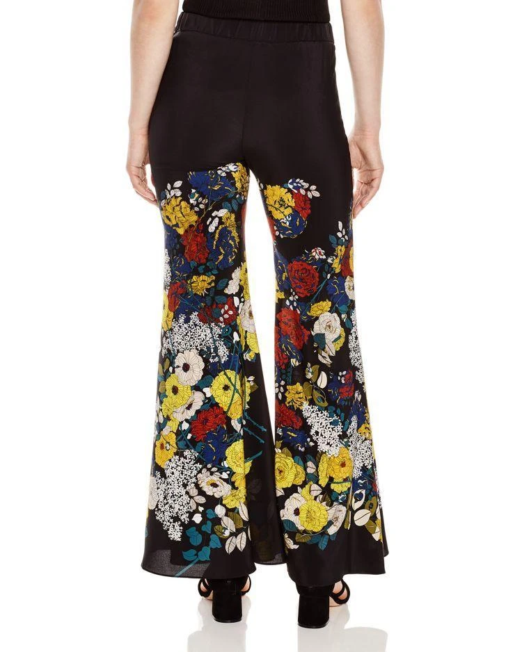 商品Sandro|Blossom Silk Bell-Bottom Pants,价格¥1852,第2张图片详细描述