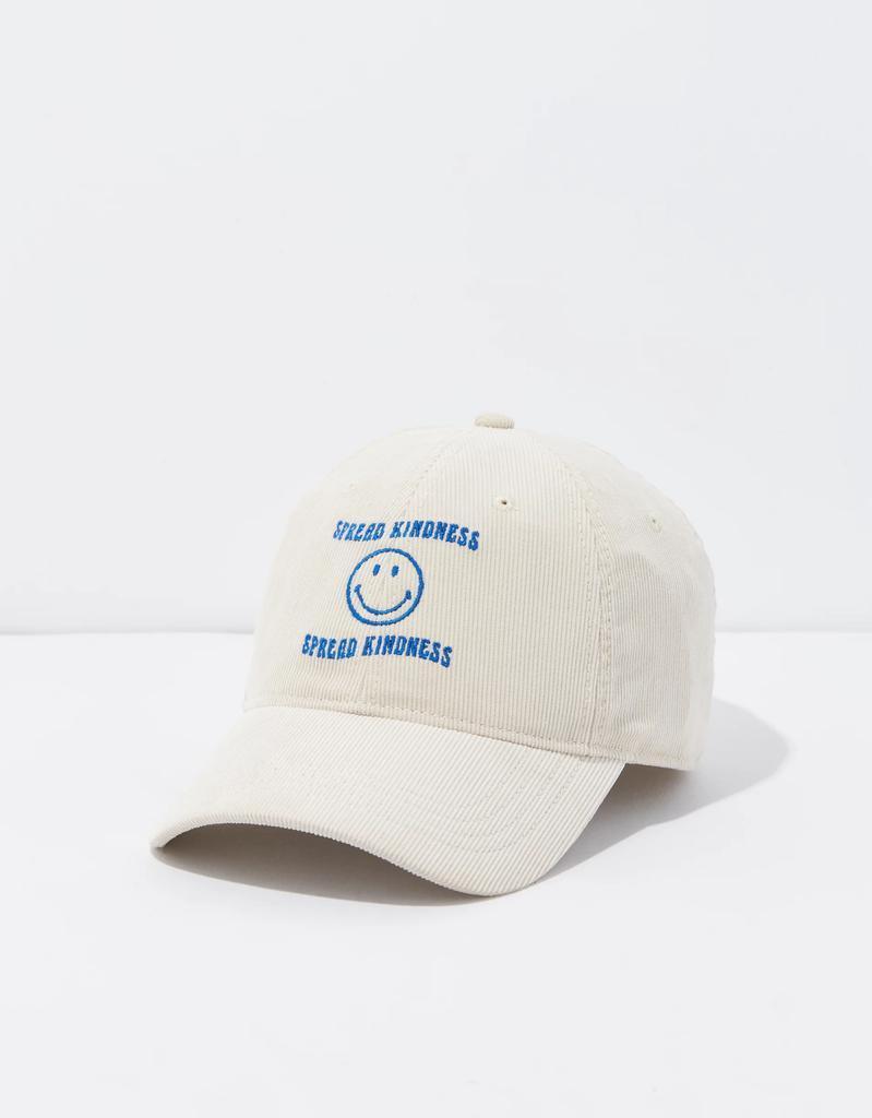 商品AE|AE Smiley® Corduroy Baseball Hat,价格¥131,第1张图片