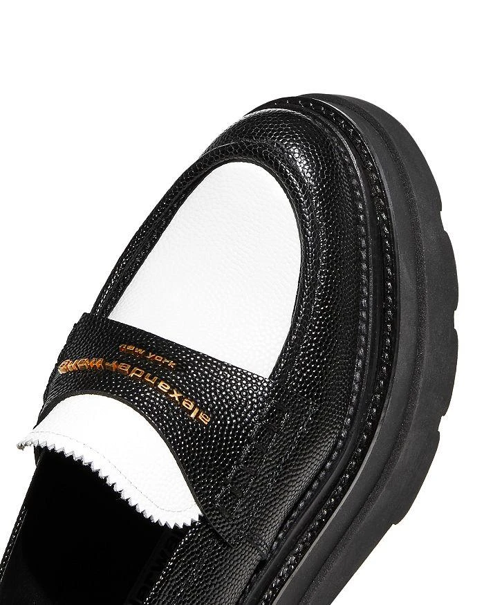 商品Alexander Wang|Women's Carter Slip On Platform Loafer Flats,价格¥3576,第5张图片详细描述