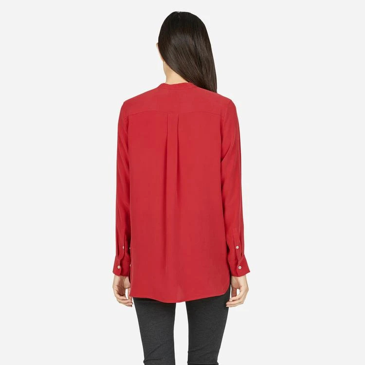商品Everlane|宽松式真丝无领衬衣,价格¥457,第4张图片详细描述