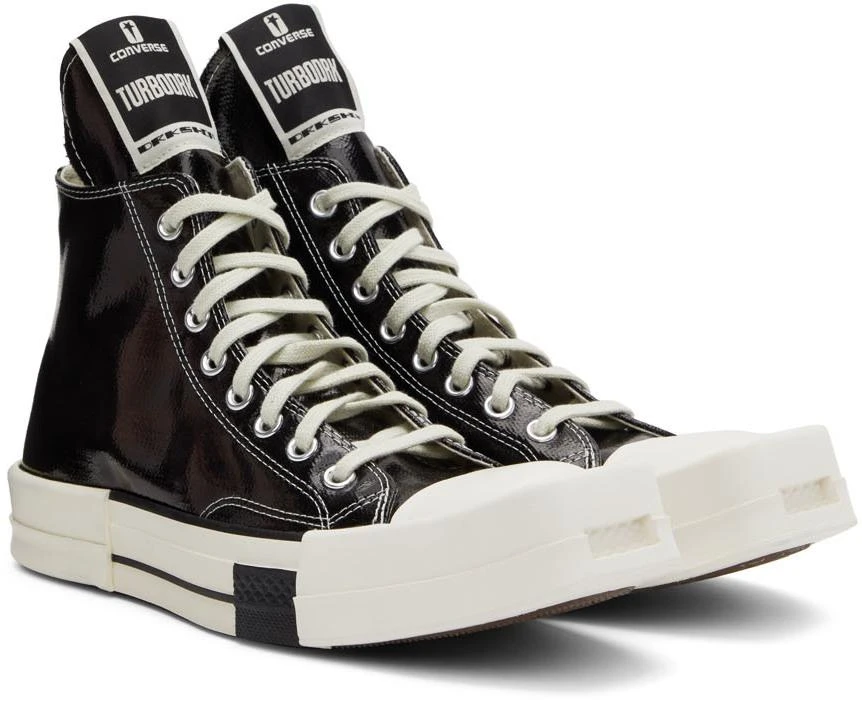 商品Rick Owens|黑色 Converse 联名 Turbodrk Chuck 70 高帮运动鞋,价格¥1862,第4张图片详细描述