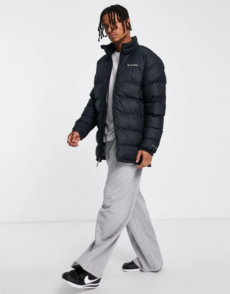商品Columbia|Columbia Pike Lake mid puffer jacket in black,价格¥678,第4张图片详细描述