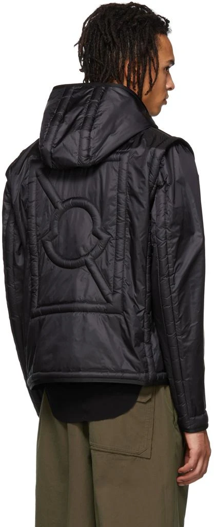 商品Moncler|5 Moncler Craig Green Black Down Apex Jacket,价格¥7723,第3张图片详细描述