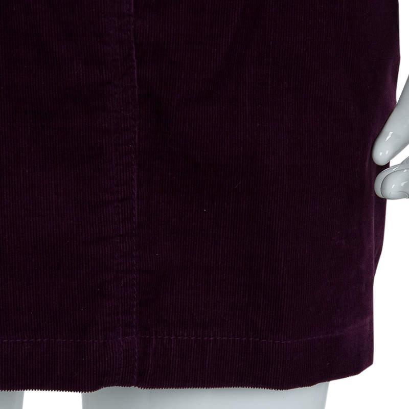 商品[二手商品] Dior|Dior Burgundy Corduroy Mini Skirt 8 Yrs,价格¥710,第7张图片详细描述