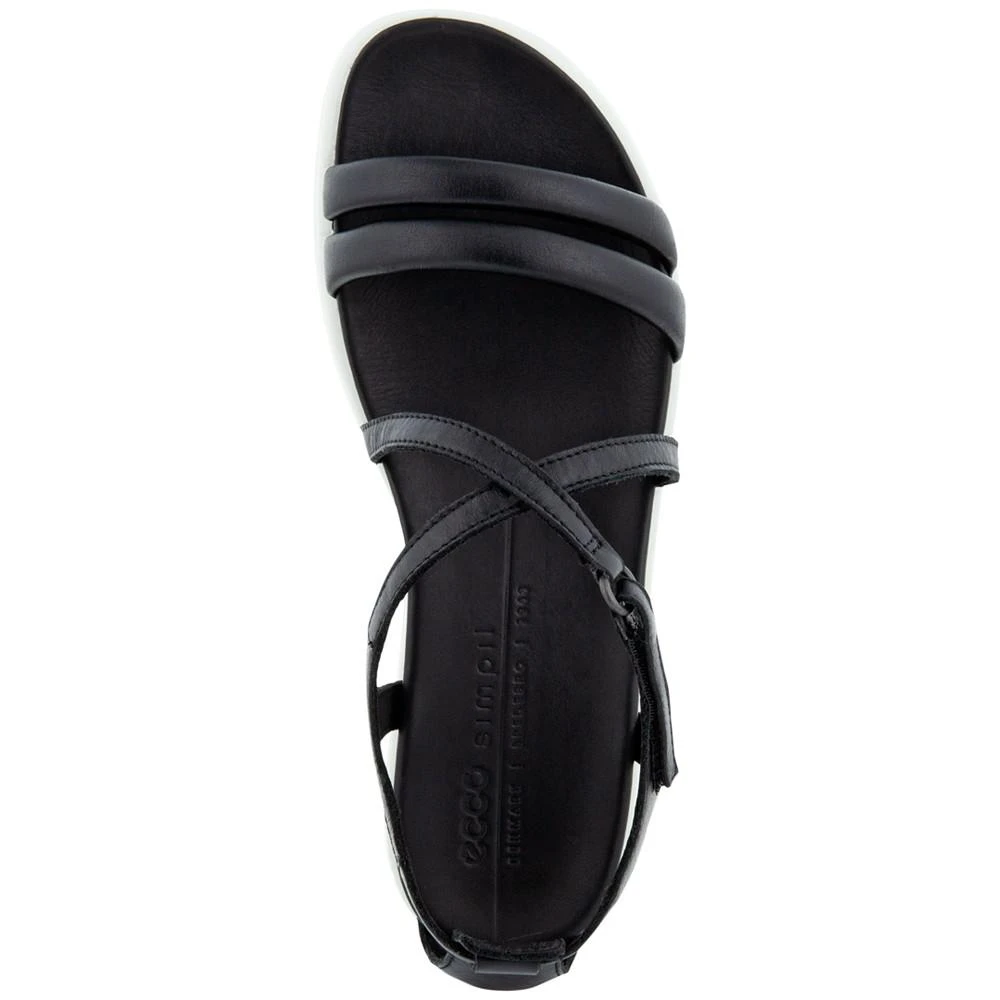 商品ECCO|Women's Simpil Crisscross Strappy Sandals,价格¥580,第4张图片详细描述
