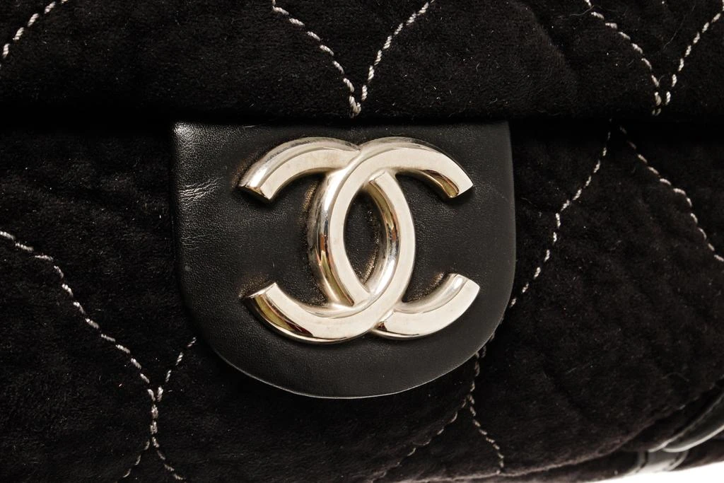 商品[二手商品] Chanel|Chanel Black Quilted East West Chain Flap Shoulder Bag,价格¥18244,第5张图片详细描述