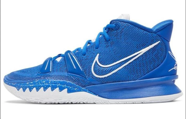 商品[国内直发] NIKE|Kyrie 7 TB 欧文7舒适 中帮 篮球鞋 男女同款 蓝白,价格¥1581,第1张图片