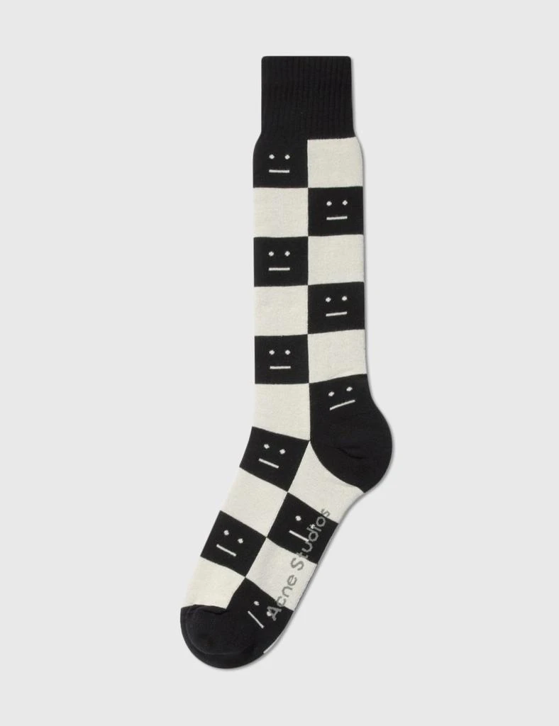 商品Acne Studios|Checkerboard Socks,价格¥302,第3张图片详细描述