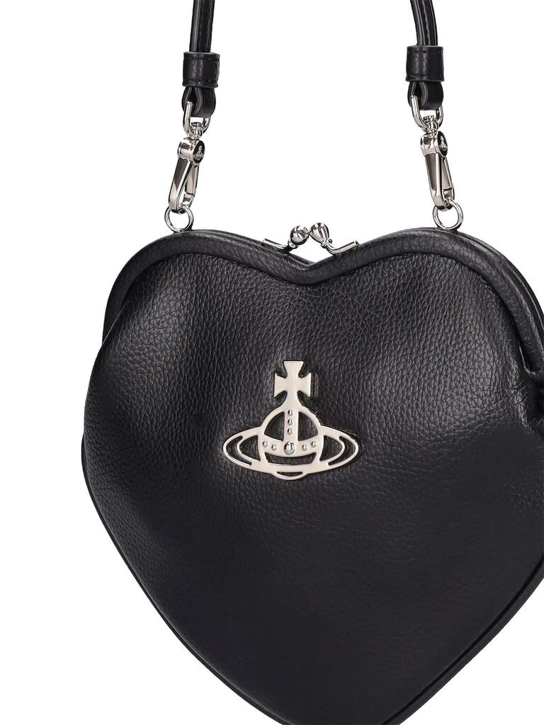 商品Vivienne Westwood|Belle Heart Frame Faux Leather Bag,价格¥1576,第3张图片详细描述