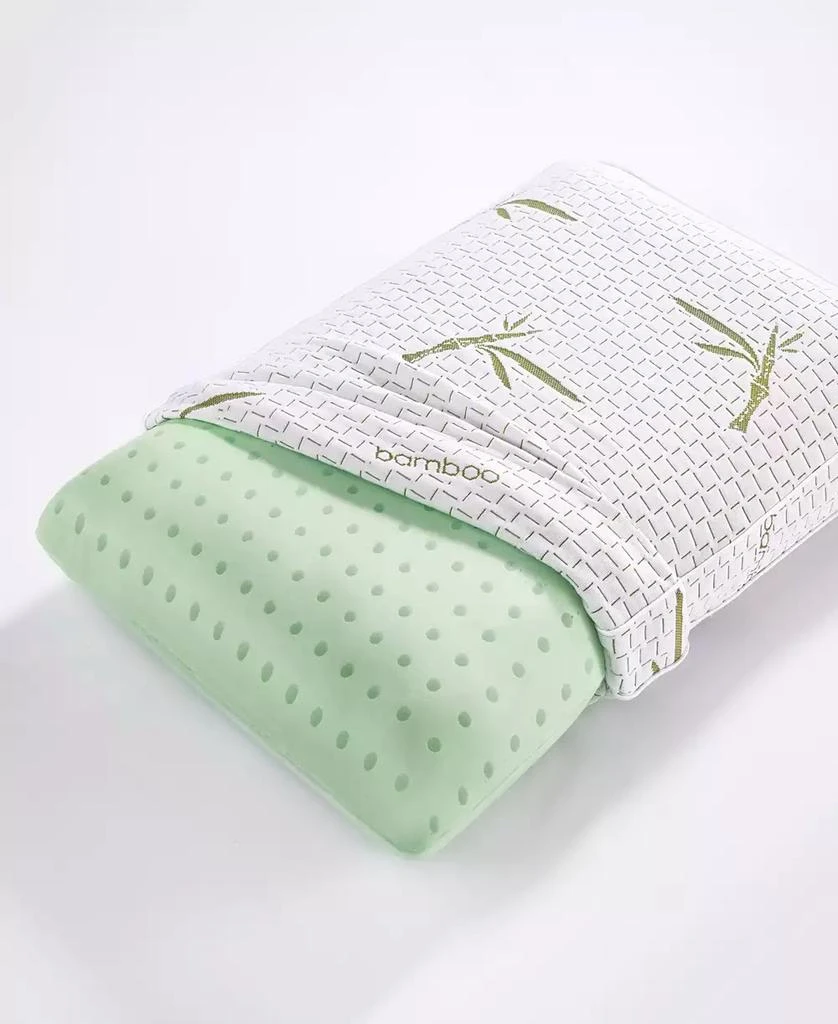 商品BodiPEDIC|Tea Infused Rayon from Bamboo Infused Memory Foam Pillow,价格¥256,第4张图片详细描述