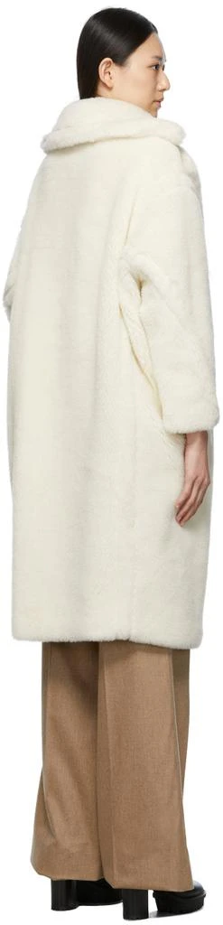 商品Max Mara|White Teddy Bear Icon Coat,价格¥28415,第3张图片详细描述