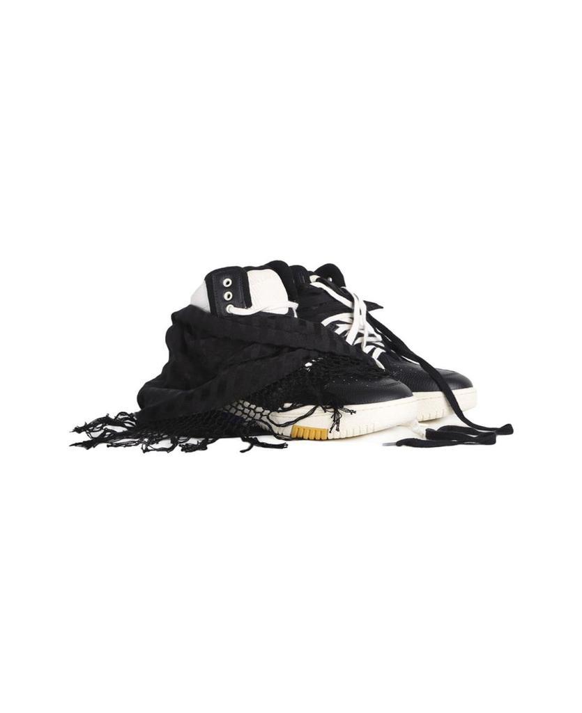 商品Yves Saint Laurent|Scarf-detailed High-top Sneakers,价格¥11194,第5张图片详细描述