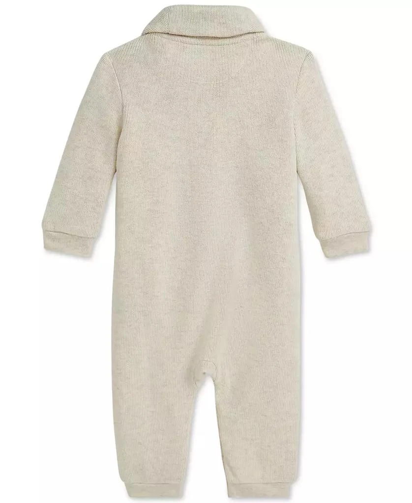 商品Ralph Lauren|Baby Cotton Shawl-Collar Coverall,价格¥274,第2张图片详细描述