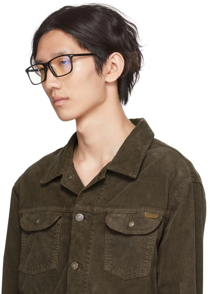 商品Tom Ford|黑色徽标眼镜,价格¥3982,第4张图片详细描述