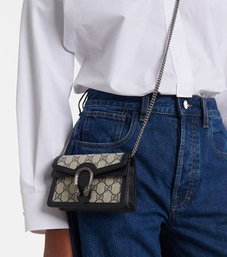 商品Gucci|Dionysus GG Super Mini crossbody bag,价格¥8716,第2张图片详细描述