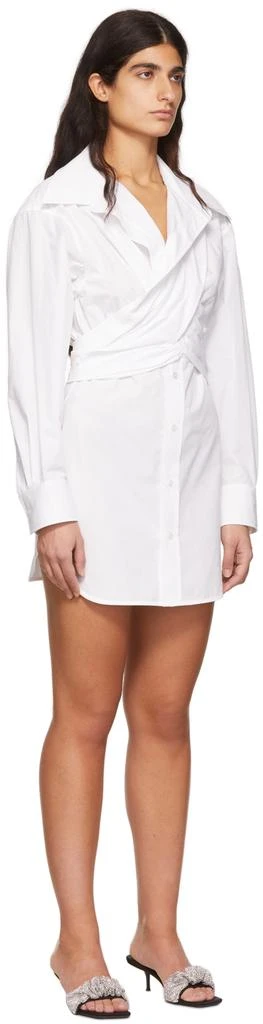 商品Alexander Wang|White Cotton Mini Dress,价格¥836,第2张图片详细描述