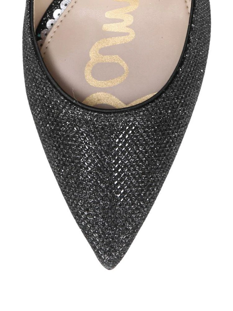 商品Sam Edelman|Hazel Metallic Pointy Pumps,价格¥907,第4张图片详细描述