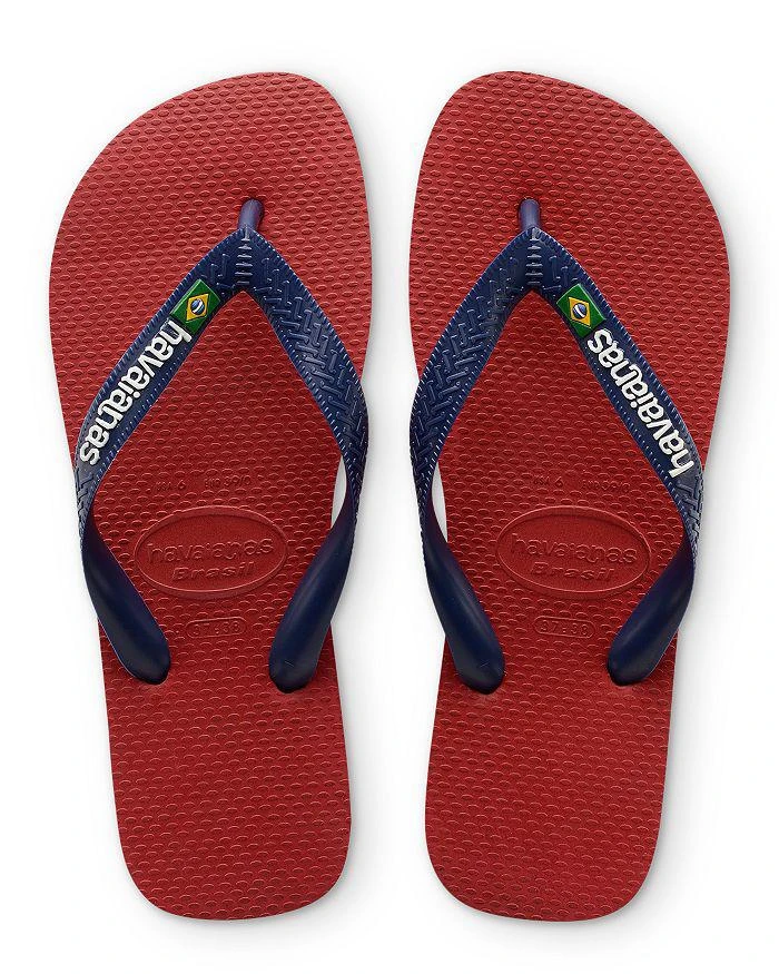 商品Havaianas|Men's Brazil Logo Flip-Flops,价格¥195,第4张图片详细描述