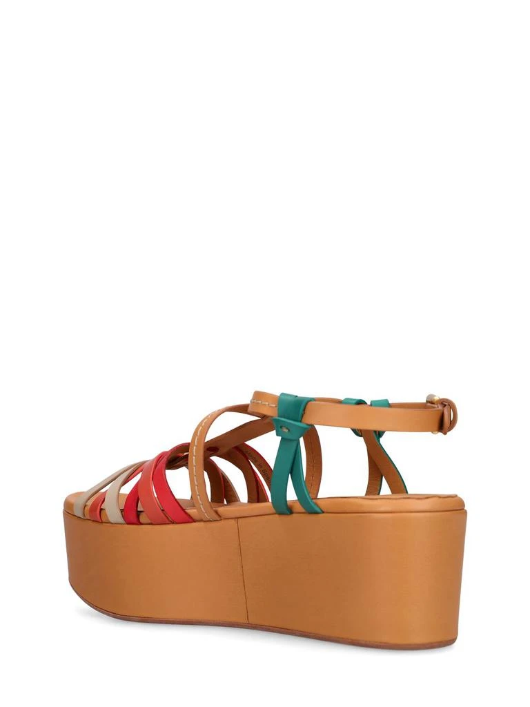 商品See by Chloé|60mm Ortiz Leather Wedges,价格¥1525,第3张图片详细描述
