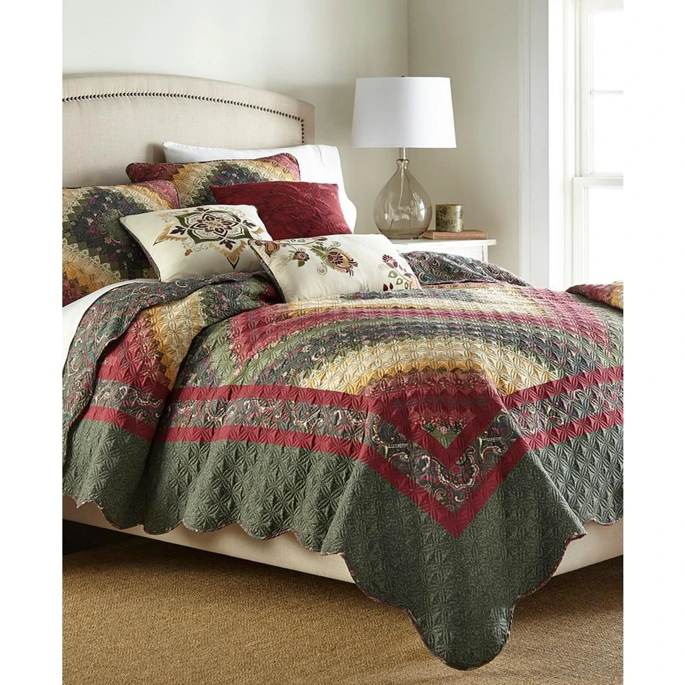商品American Heritage Textiles|Spice Post 3 Piece Quilt Set-,价格¥1276,第2张图片详细描述