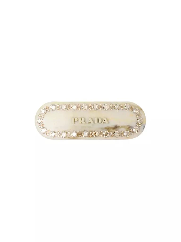 商品Prada|Plex Hair Clip,价格¥3653,第1张图片