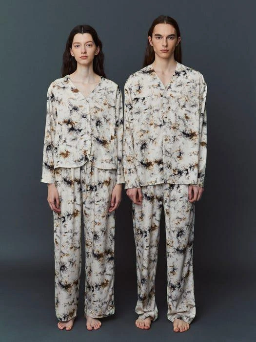 商品ATEMPO|Cozy Pajama Couple Set (Ink),价格¥2190,第1张图片