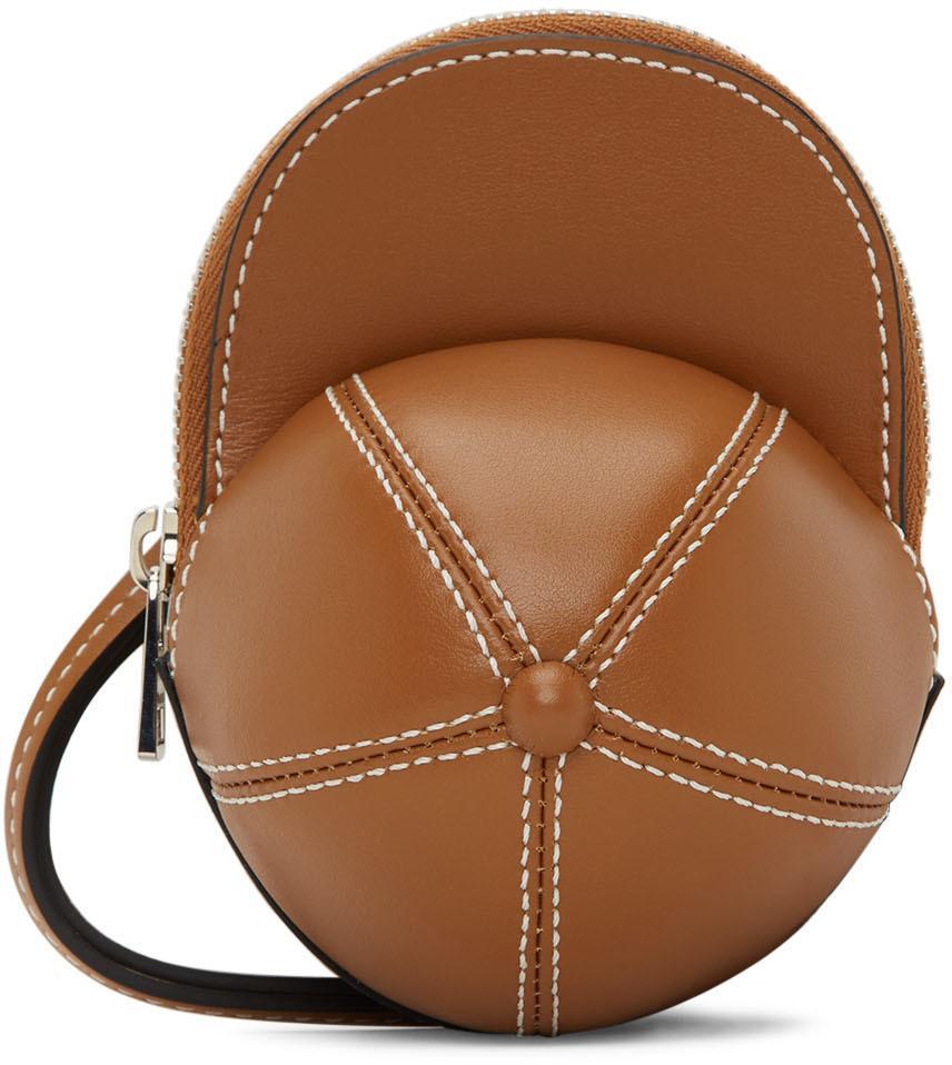 商品JW Anderson|Tan Nano Cap Bag,价格¥2812,第1张图片