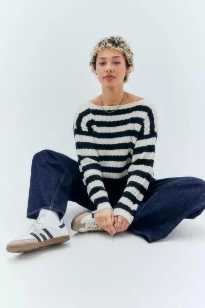 商品BDG|BDG Breton Striped Sweater,价格¥522,第4张图片详细描述