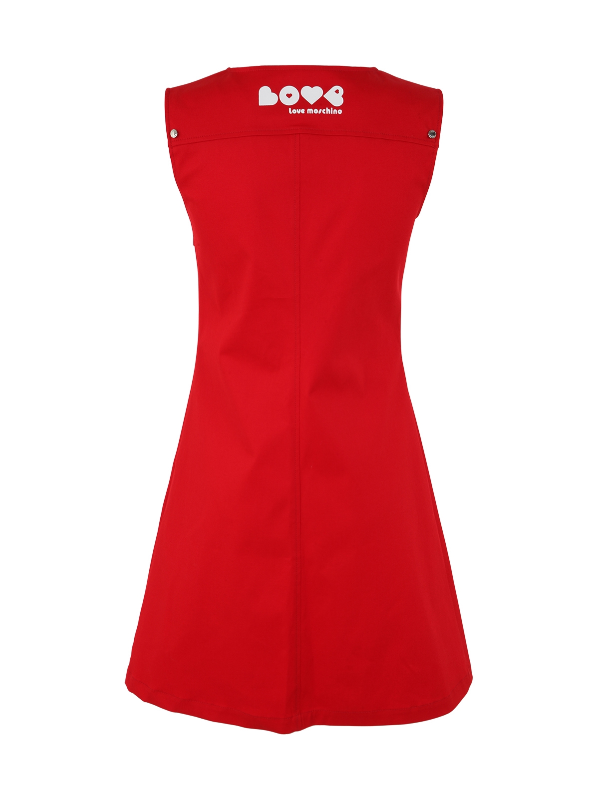 Love Moschino 女士连衣裙 WVJ7101S3955P00 红色商品第2张图片规格展示