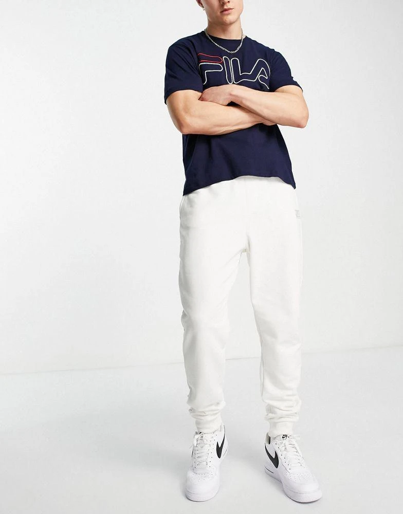 商品Fila|Fila joggers with logo in white,价格¥206,第1张图片