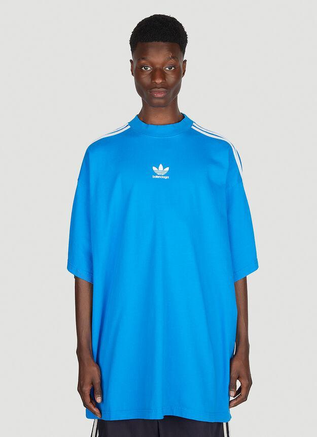商品Adidas|Logo Print T-Shirt in Blue,价格¥5527,第1张图片
