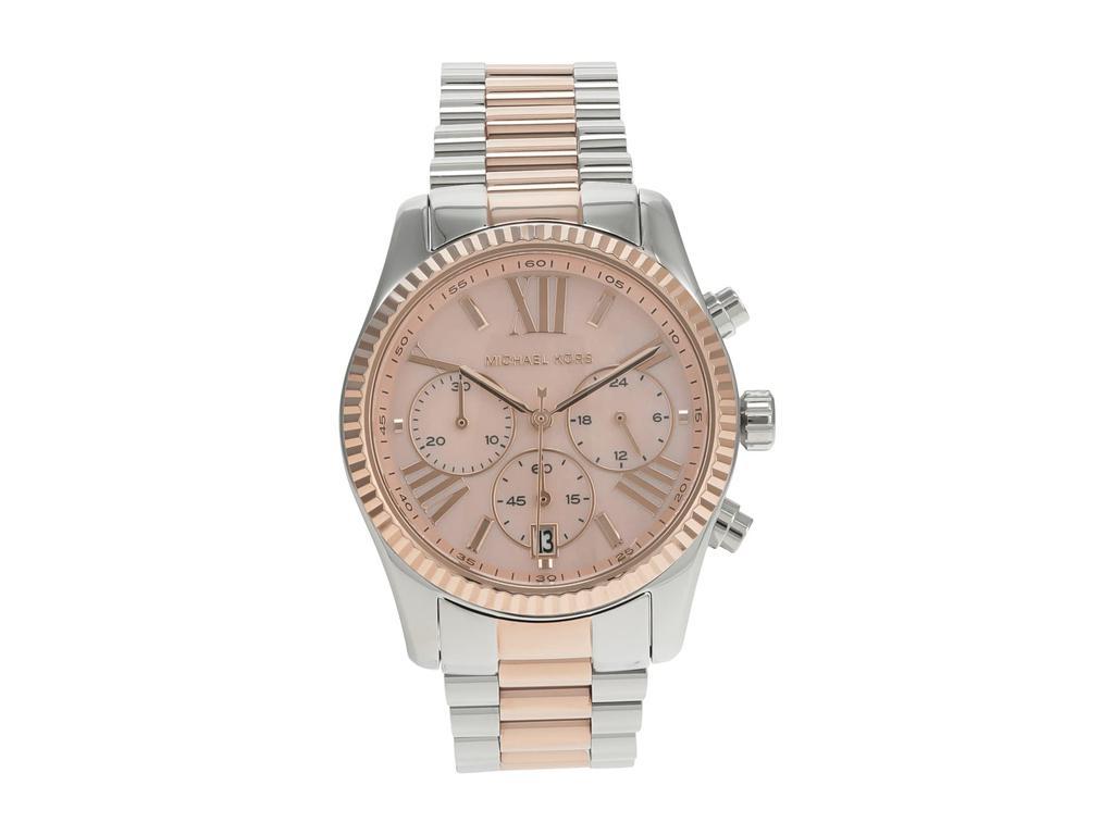 商品Michael Kors|MK7219 - Lexington Chronograph Bracelet Watch,价格¥1862,第1张图片