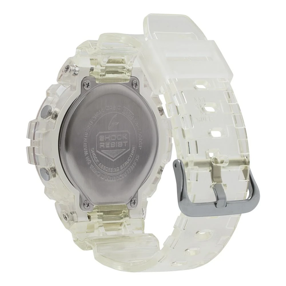 商品G-Shock|Women's Digital Clear Resin Strap Watch 46mm,价格¥823,第4张图片详细描述