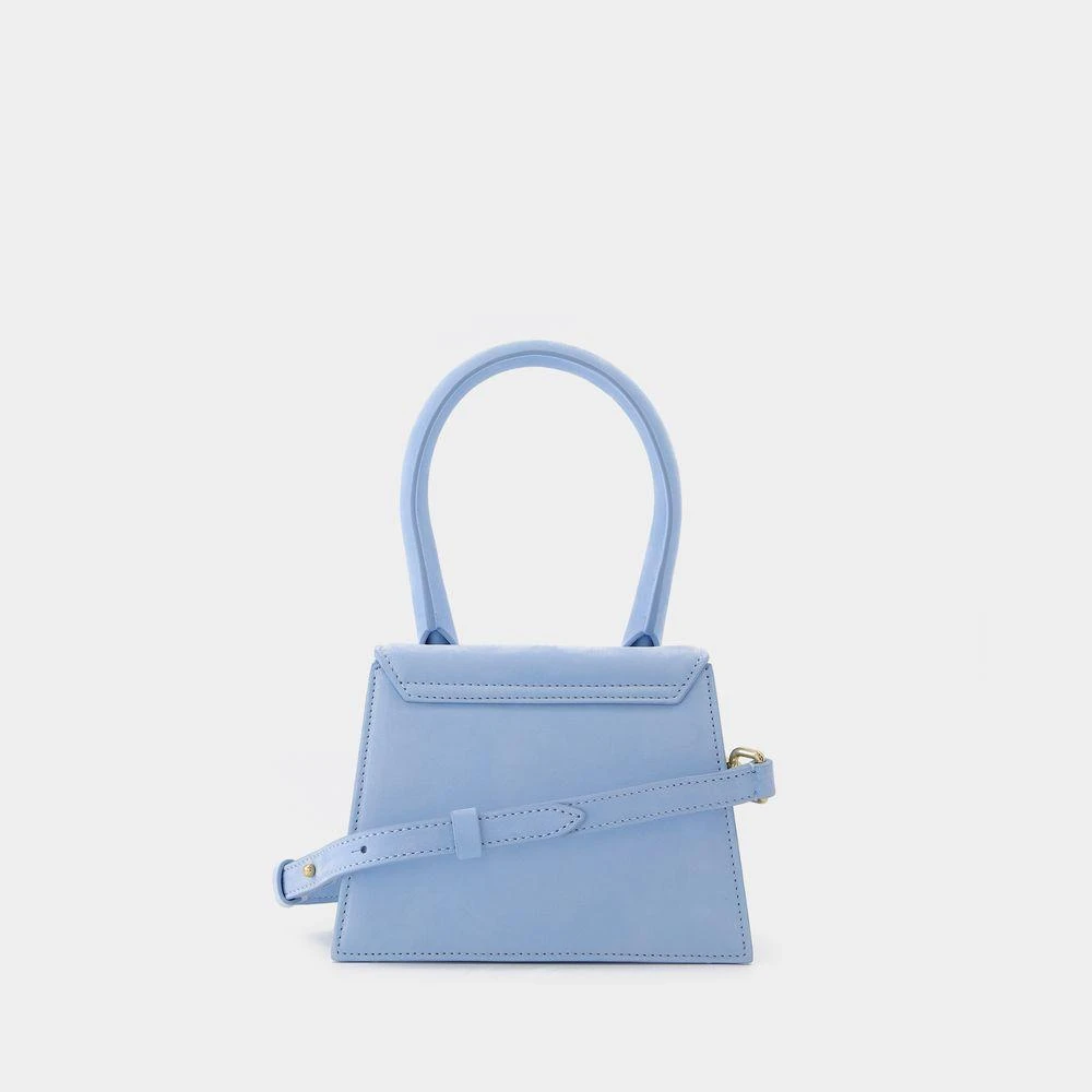 商品Jacquemus|Le Chiquito bag Medium in Blue Leather,价格¥5684,第3张图片详细描述