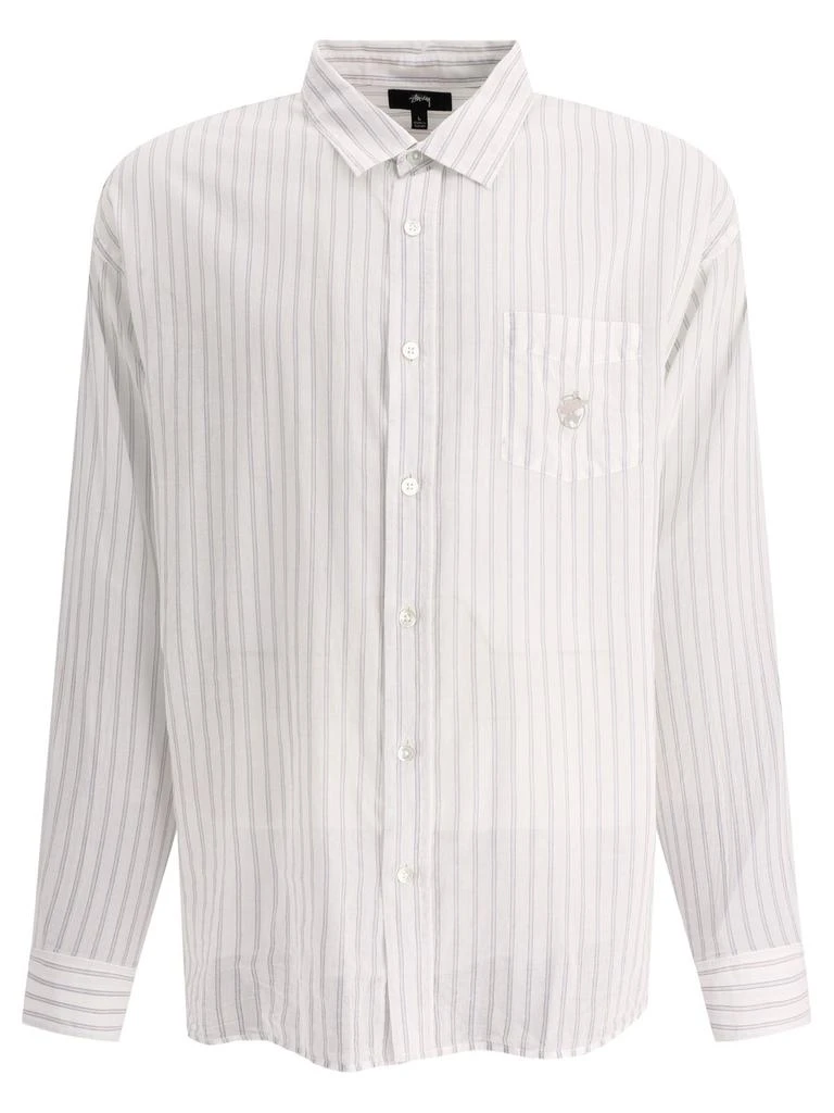 商品STUSSY|Stüssy Striped Button-Up Shirt,价格¥1349,第1张图片